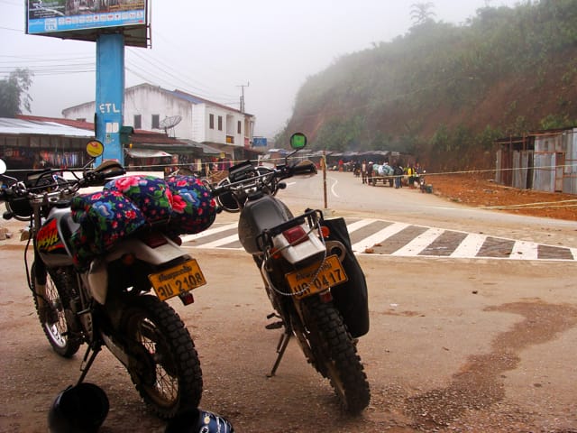 phou khoun - Laos motorbike Buffalo Tour