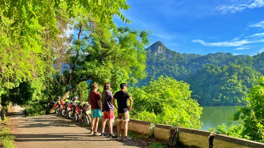 Bao Lac motorcycle tours to Ba Be Lake