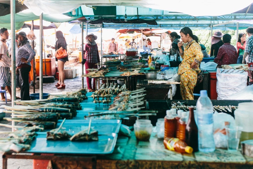 Kep Seafood Market  1024x683 - Southern Cambodia Motorcycle Tour in Focus