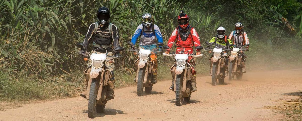 Laos northern motorbike tour
