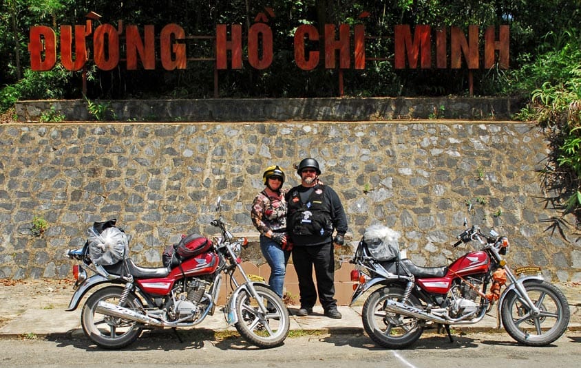 Motorbike tour on Ho Chi Minh Trail