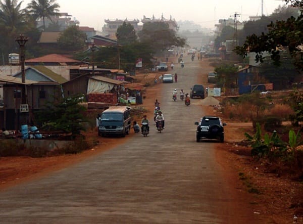 A road in Banlung - BANLUNG - TUCKED AWAY INTO THE NORTHEAST CAMBODIA