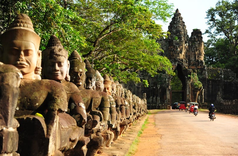 Angkor Temple in Cambodia