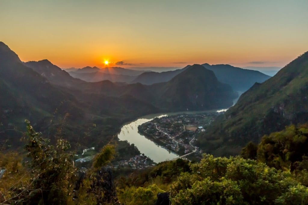 Nong Khiaw laos 1024x683 - NONG KHIAW VILLAGE