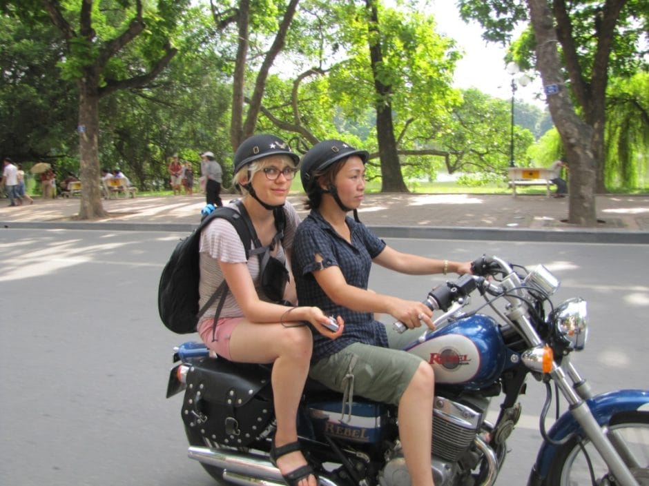 Hanoi Motorbike Tour 1024x768 - SCRUMPTIOUS HANOI MOTORBIKE TOUR WITH NIGHT LIGHTS AND FOODS