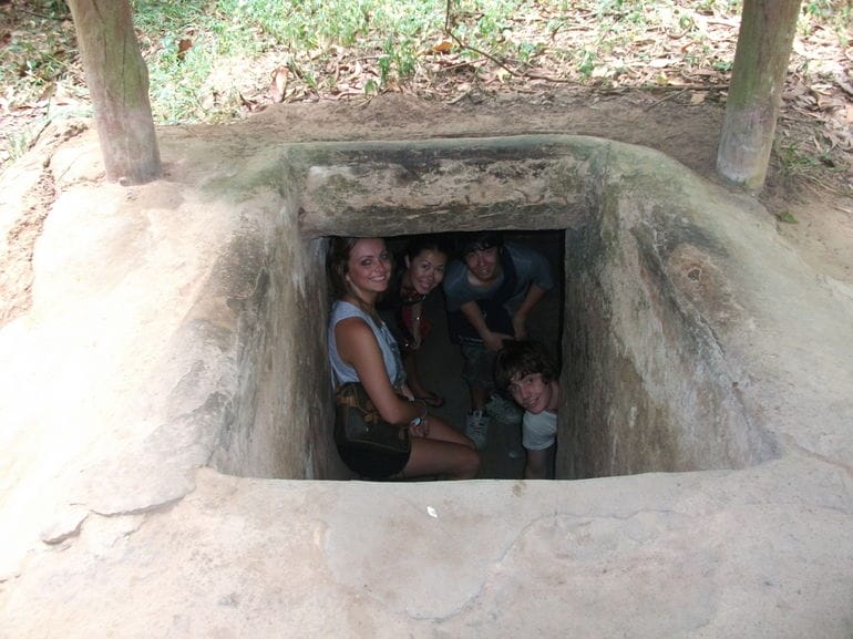 Cu Chi Tunnel - FULL DAY CU CHI TUNNELS AND HO CHI MINH CITY TOUR BY MOTORBIKE