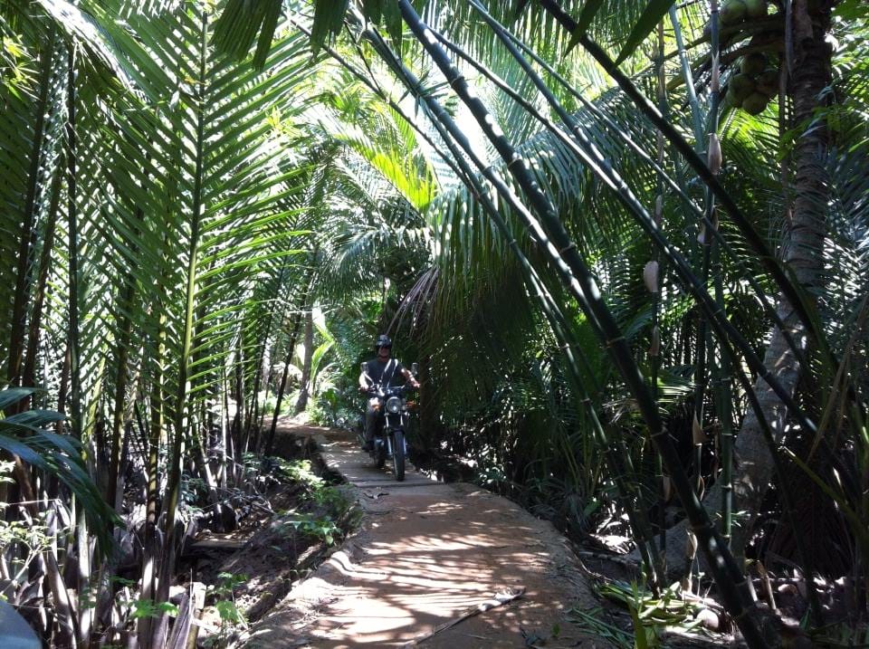 Full Day Saigon motorbike tour to Mekong Delta