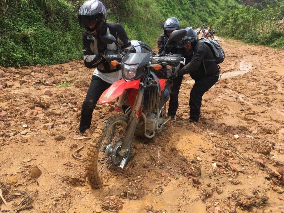 Honeymooning Off road in Vietnam on Motorbike 1024x768 - Hair-raising Northern Vietnam Off-road Motorbike Tour - 8 Days