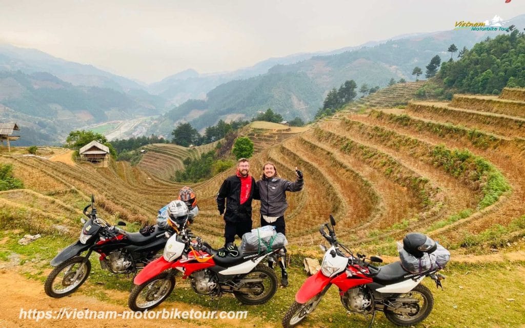 MU CANG CHAI MOTORCYCLE TOUR TO SAPA  1024x640 - Spectacular Northern Vietnam Off-road Motorbike Tour to Ta Xua, Ha Giang, and Cao Bang
