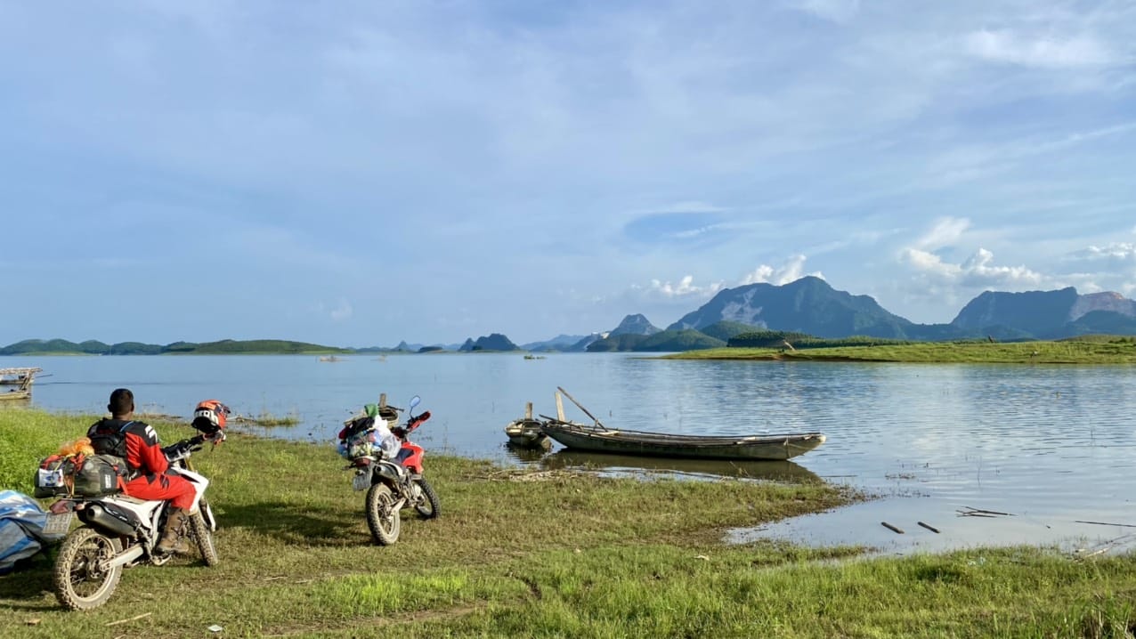 Thac Ba Lake motorbike tour