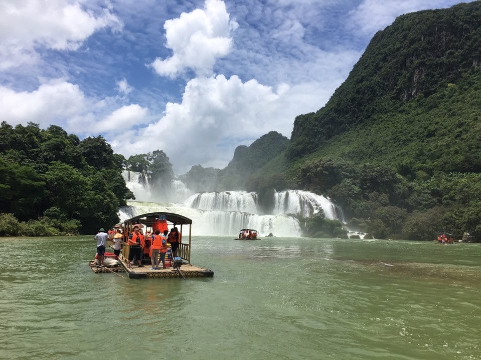 CAO BANG MOTORBIKE TOUR TO BAN GIOC WATERFALL 3 - Complete North Vietnam Motorcycle Tour -15 Days