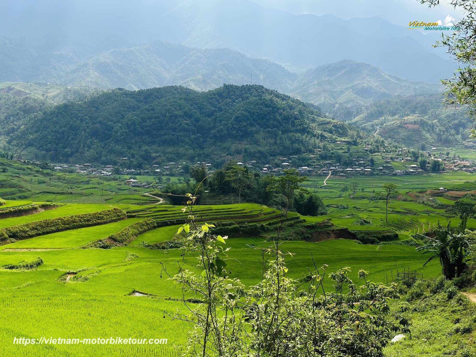 Vietnam Offroad Motorbike Tour via Mai Chau 3 - Trailblazing North Vietnam Offroad Motorbike tour to Ha Giang, Ngoc Chien, and Ta Xua