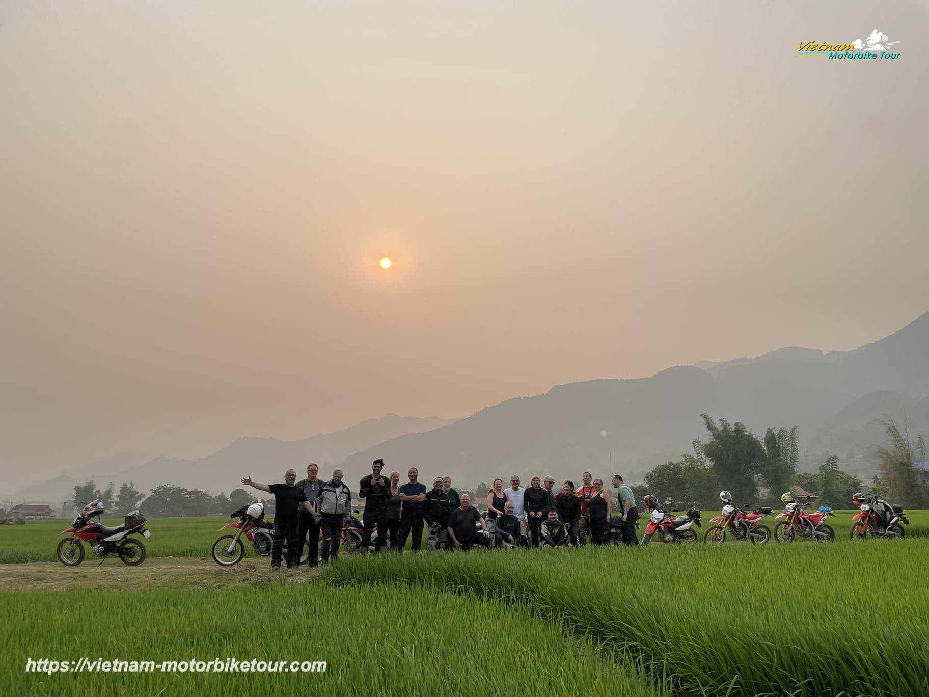 Vietnam Offroad Motorbike Tour via Mai Chau