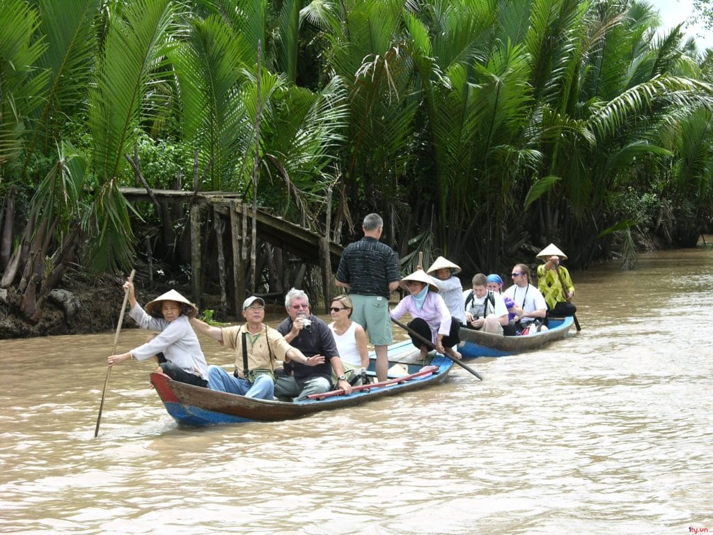 Short motorcycle trip from Saigon to Mekong Delta