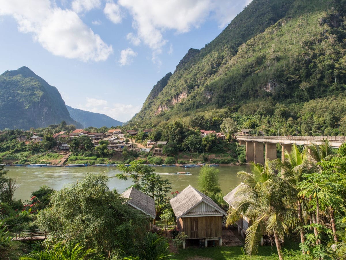 Nong Khiew Bridge Laos - Intense Laos Dirt Bike Tour from Luang Prabang to Vientiane - 14 Days