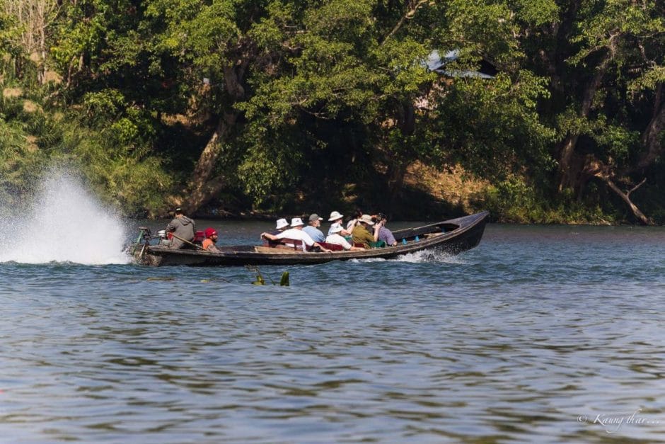 A boat trip in Hsipaw 1024x683 - MANDALAY OFF-ROAD MOTORBIKE TOUR TO SHAN STATE - 10 DAYS