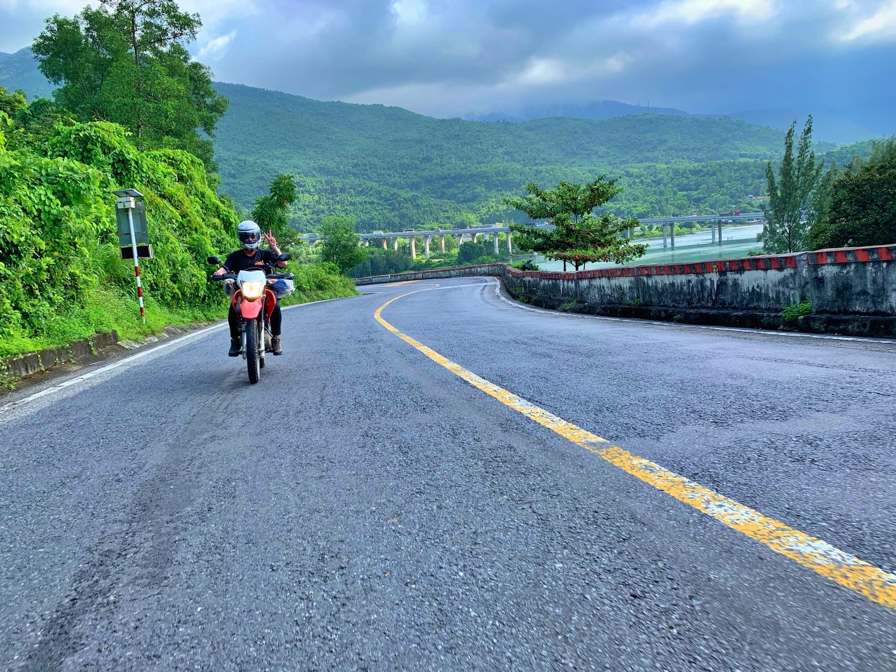 Vietnam Motorcycle Tours to Hue: Ride the Imperial Road of Central Vietnam hoi an motorbike tour to hai van pass hue 1 - Vietnam Motorcycle Tours to Hue: Ride the Imperial Road of Central Vietnam