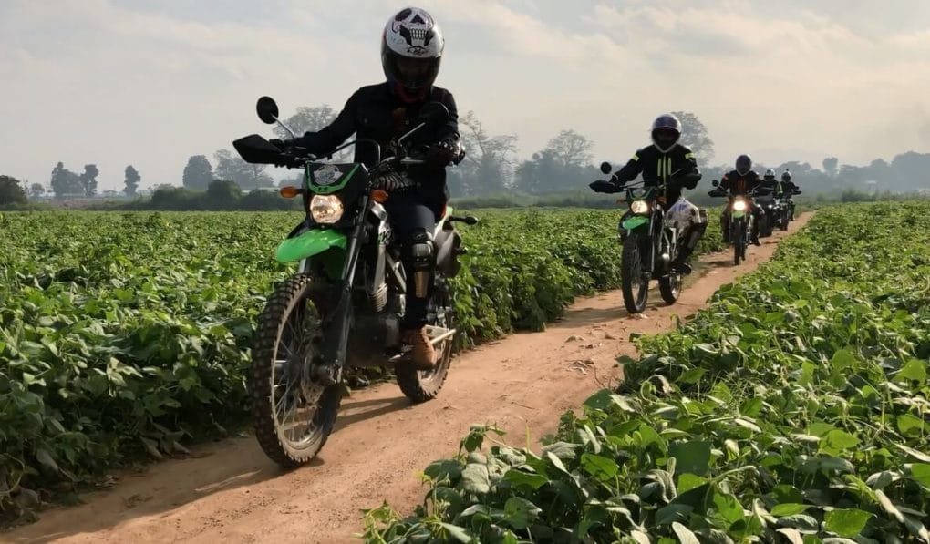 Burma off-road motorcycle tour