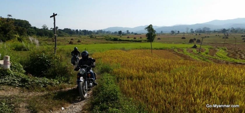 motorbiking on the shan plateau - MANDALAY OFF-ROAD MOTORBIKE TOUR TO SHAN STATE - 10 DAYS