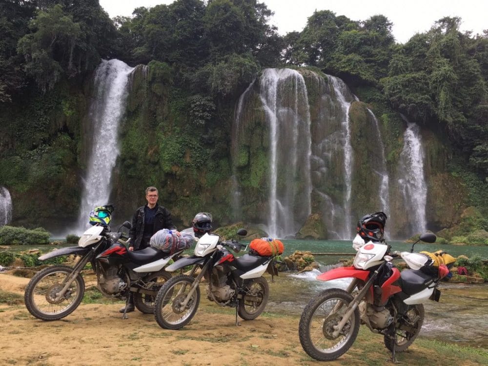 Quang Uyen motorbike tour to Cao Bang with ride to Ban Gioc waterfall - Mind-blowing Northern Vietnam Off-road Motorbike Tour To Bac Son, Ta Xua, Pu Luong - 14 Days