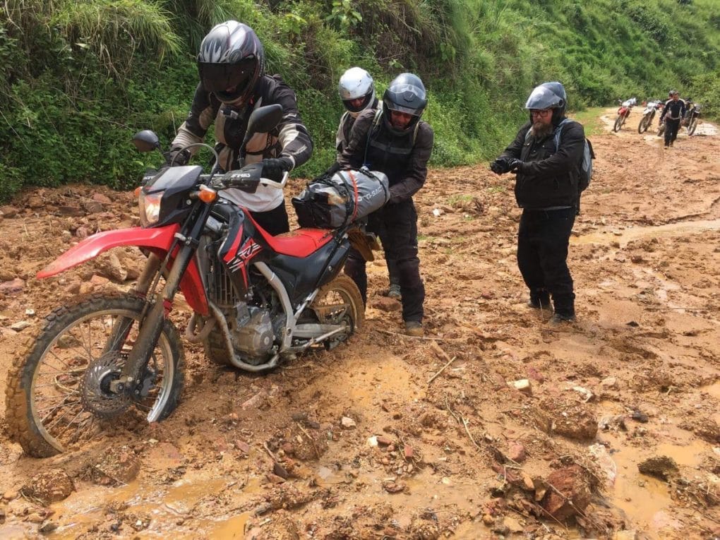 vietnam offroad motorbike tour to ba be lake, mu cang chai, hagiang