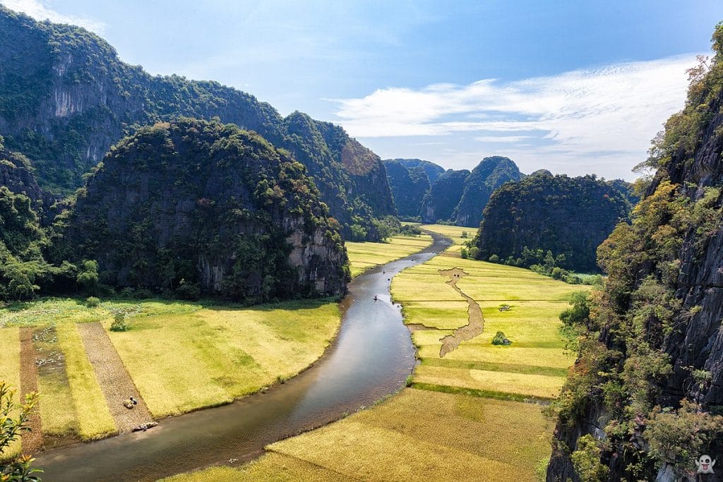 tam coc ninh binh 1024x683 - Spectacular Vietnam Motorcycle Tour From Hanoi To Long Coc, Da Bac, Pu Luong ,Ninh Binh