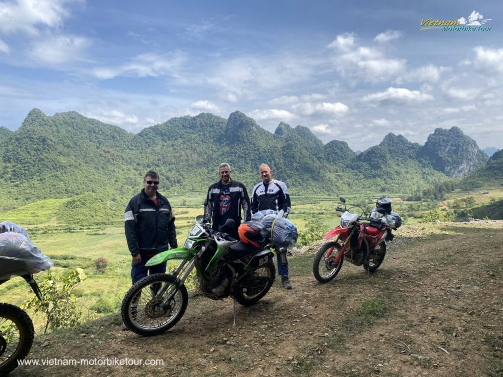 motorbike tour to ban gioc waterfall cao bang 1 1 1024x768 - Spectacular Northern Vietnam Off-road Motorbike Tour to Ta Xua, Ha Giang, and Cao Bang
