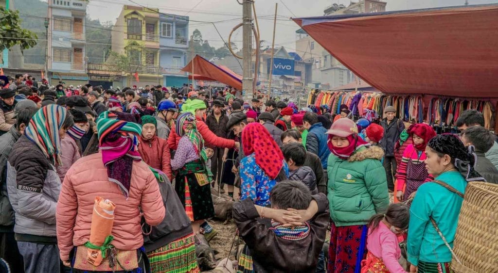 Local Market in Ha Giang