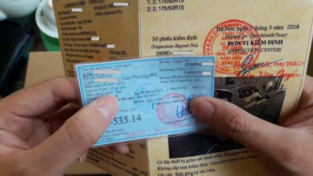 blue card motorbike vietnam 1024x576 - Essential Documents for a Vietnam to Laos Motorbike Trip: What You Need to Know