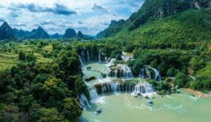 Ban Gioc Waterfall 2 300x173 - How to Plan Your Motorcycle Trip to Ba Be Lake, Ha Giang, Ban Gioc Waterfall, and Lang Son?