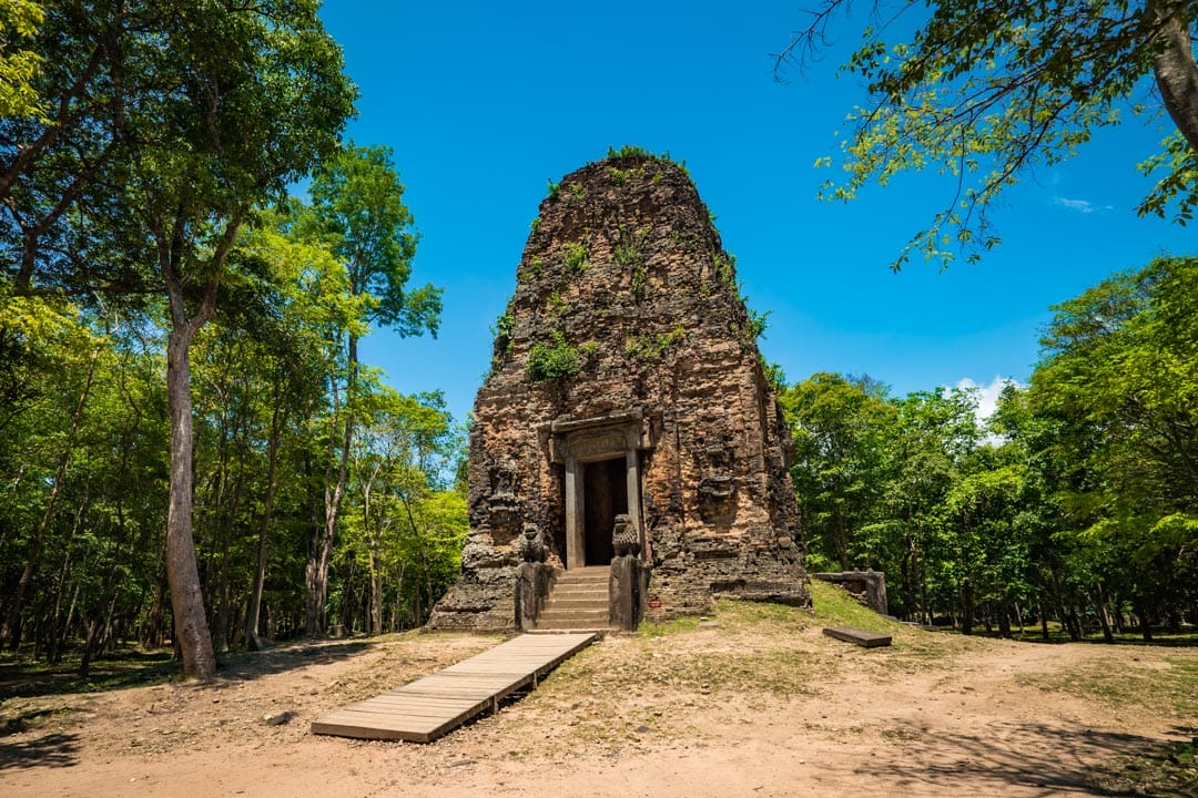 Sambor Prei Kuk temple complex - Cambodia Motorcycle Adventure from Siem Reap to Phnom Penh via Beng Mealea, Sambor Prei Kuk