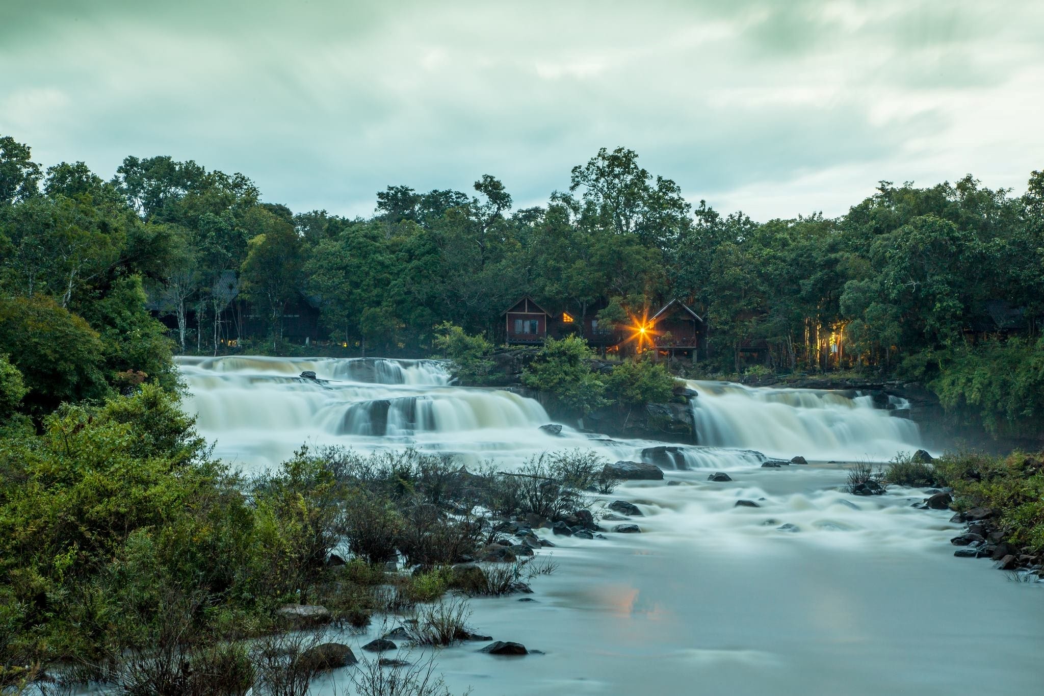 Tad lo waterfall  - Serene Pakse Loop Motorcycle Tour: Explore the Bolaven Plateau & Waterfalls