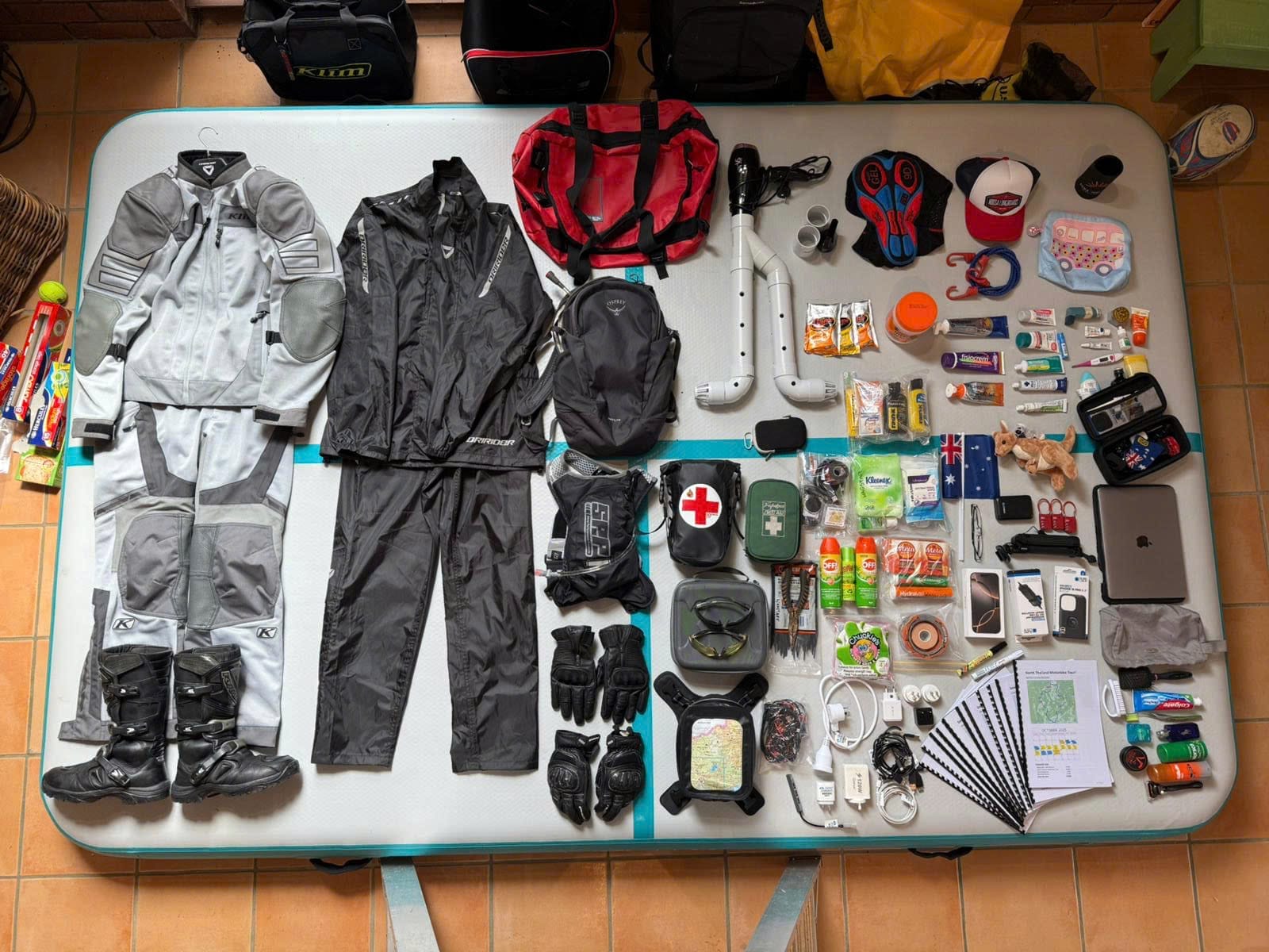 motorcycle packing gear - Essential Preparation for an Unforgettable Cambodia Offroad Motorbike Tour