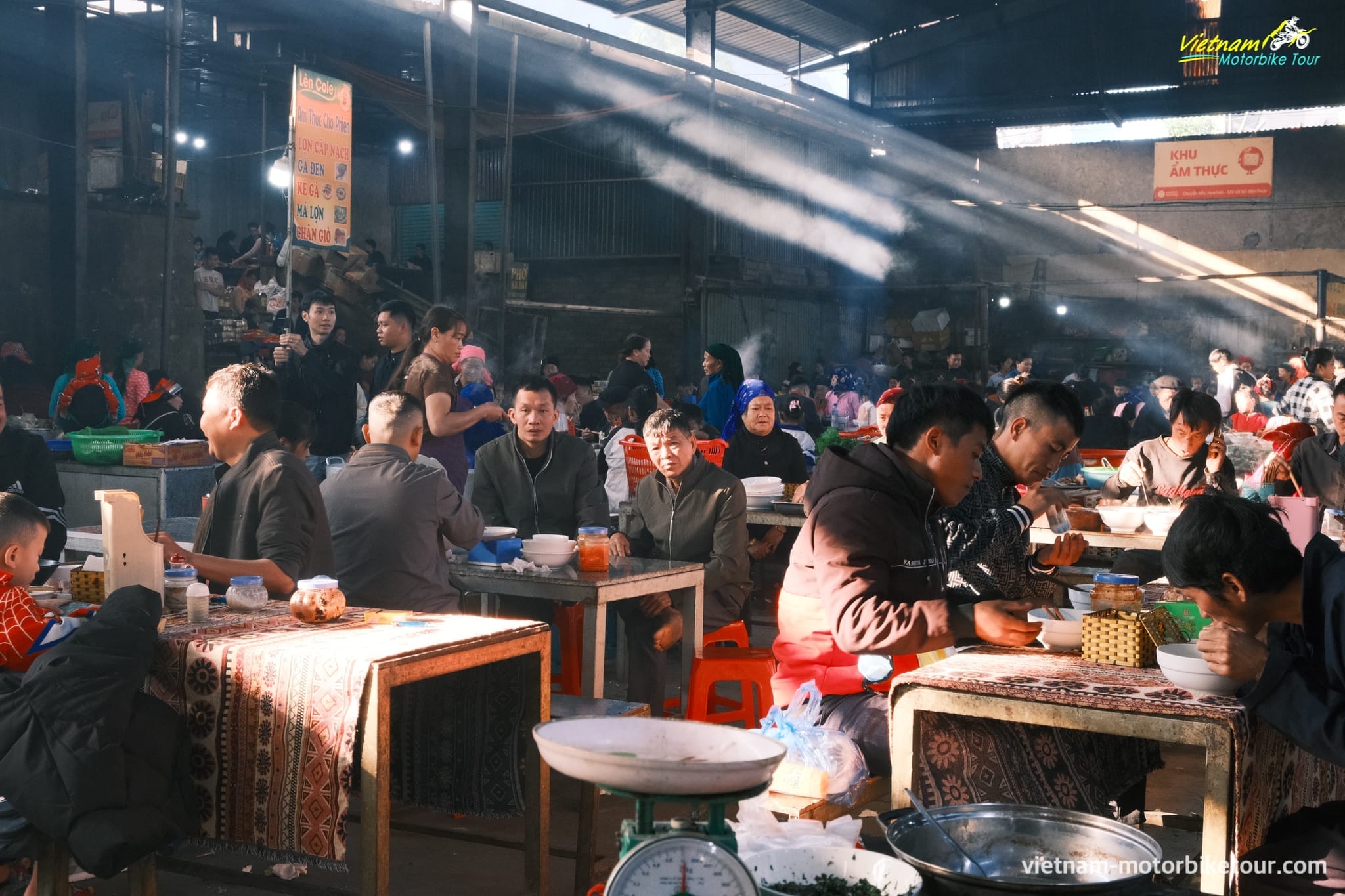 Conquer Vietnam’s Northern Highlands: 14-Day Offroad Motorbike Expedition Local Market in Dong Van Ha Giang 2 - Conquer Vietnam’s Northern Highlands: 14-Day Offroad Motorbike Expedition