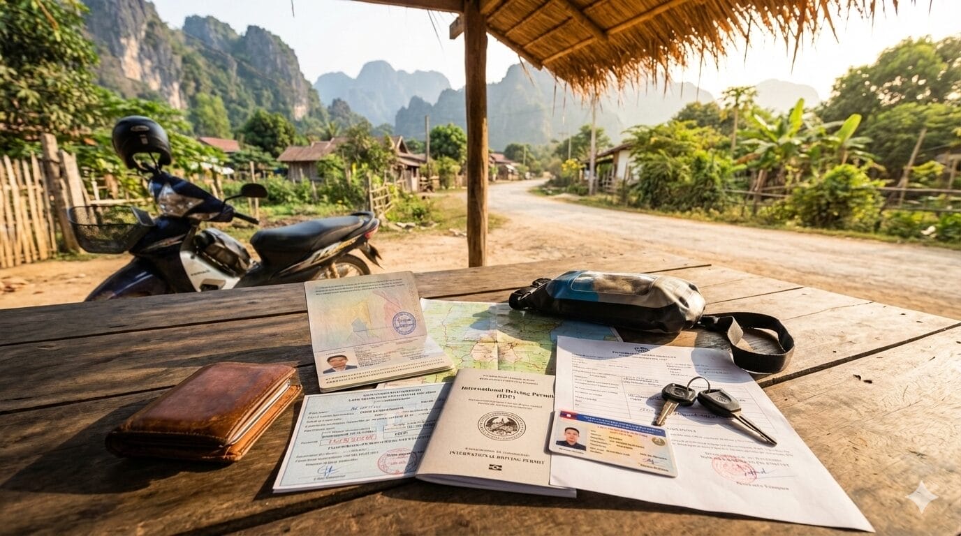 laos motorbike license guide 2026 legal riding idp validity and insurance requires 1 1 - Essential Pre-Trip Notes for Vietnam Motorbike Tours